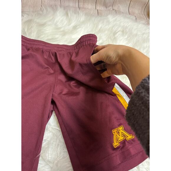 Minnesota Nike Dri-Fit Boys Mesh Athletic Shorts with Pockets - Picture 4 of 8